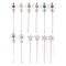 12 Pack Fairy Princess Wand for Girls, Party Favors for Kids, Dress Up Accessories, For Ages 3-14